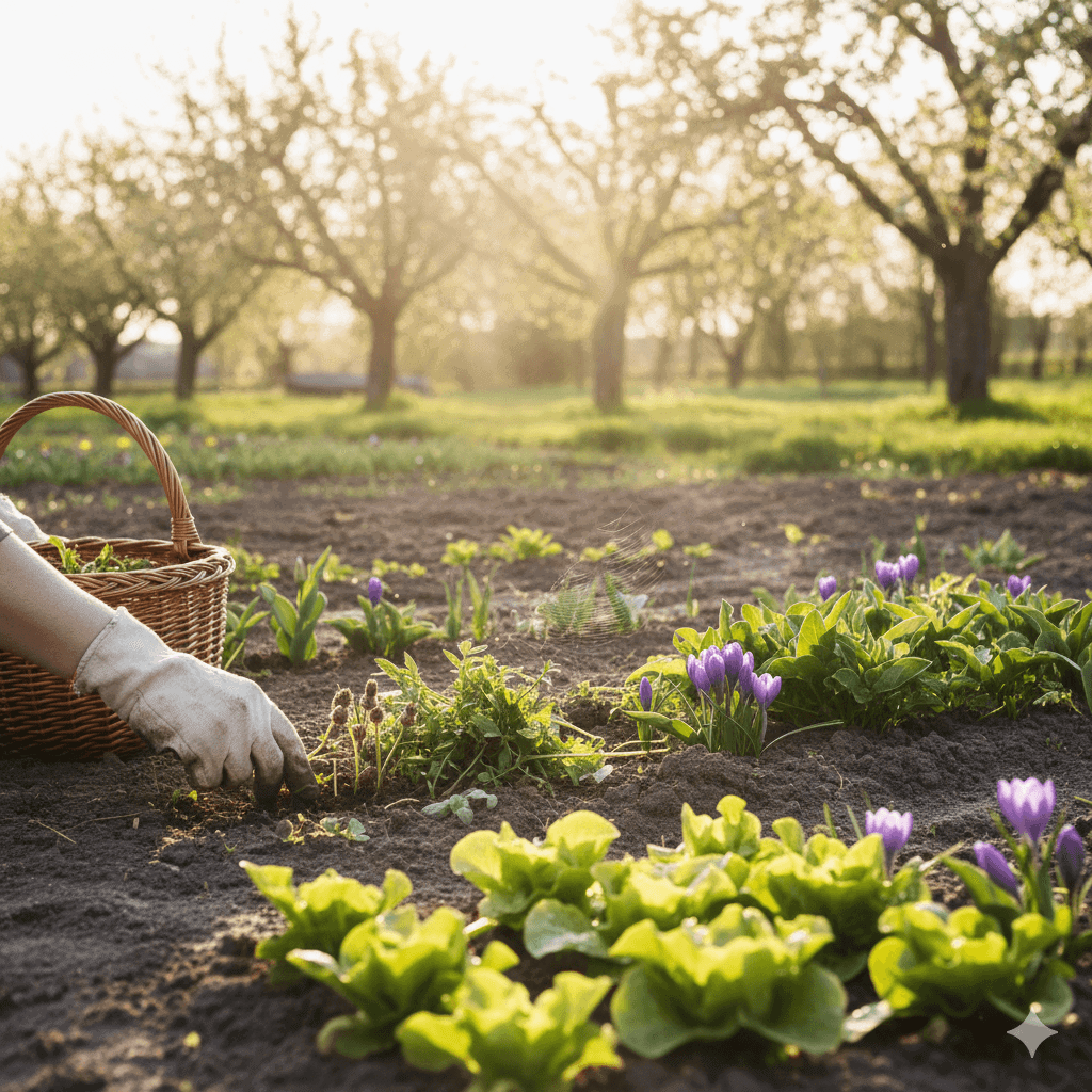 forårsstemning i haven