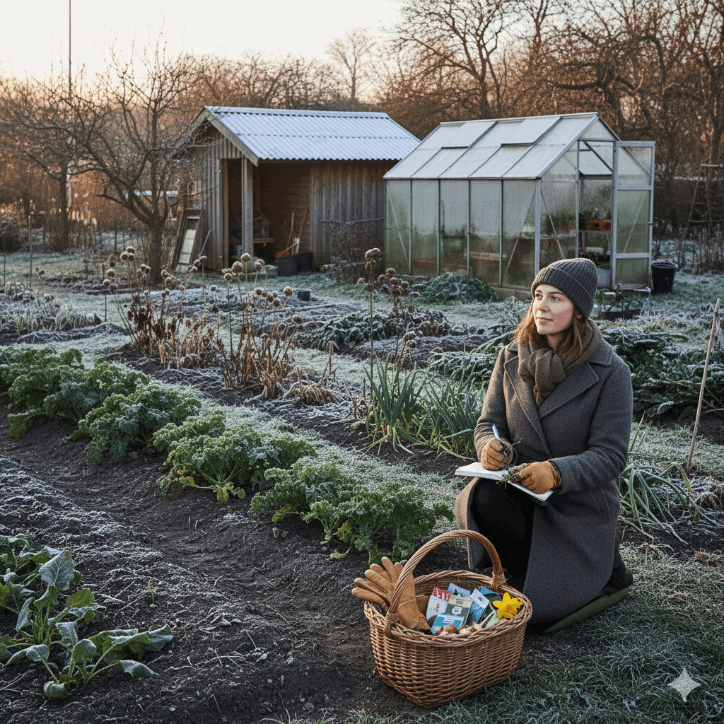 Praktiske råd til, hvad man kan gøre i haven i januar