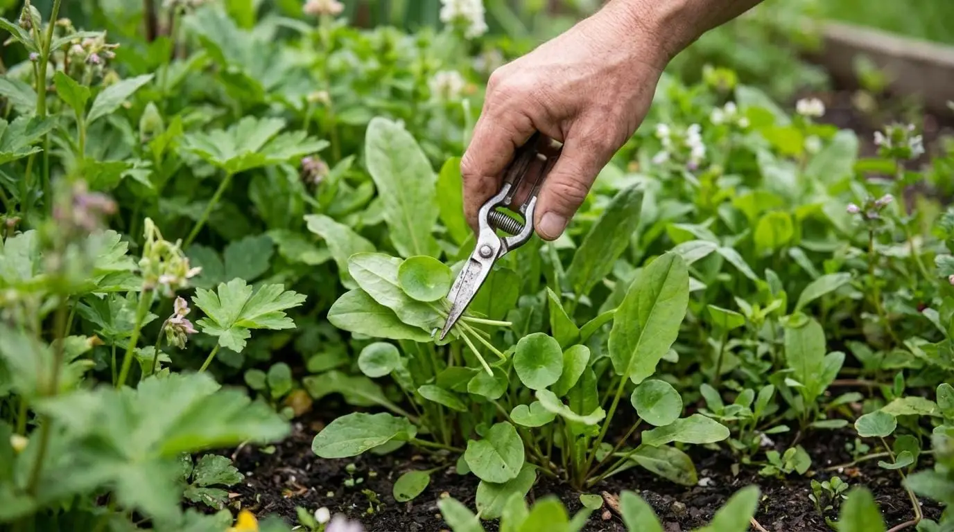 flerårige salatplanter